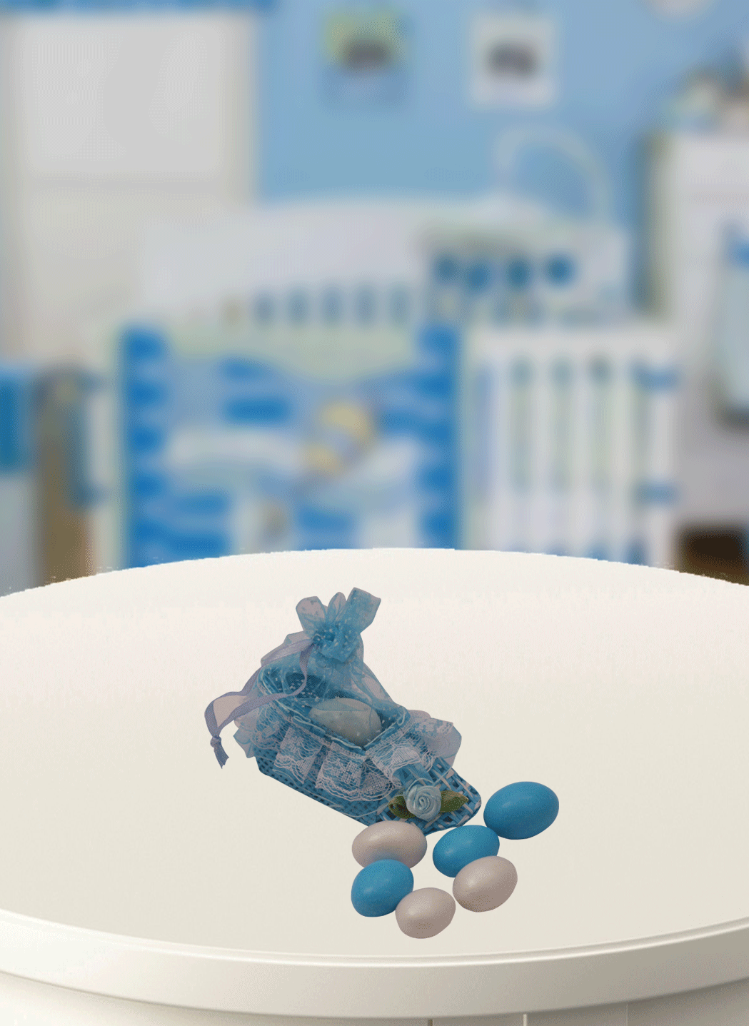 Mavi Patik(erkek bebek şekeri)