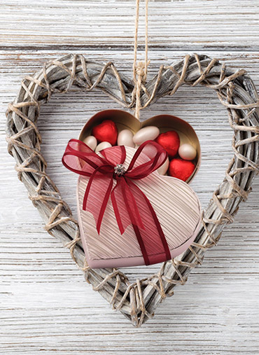 Aşk(sevgiliye hediye çikolata)